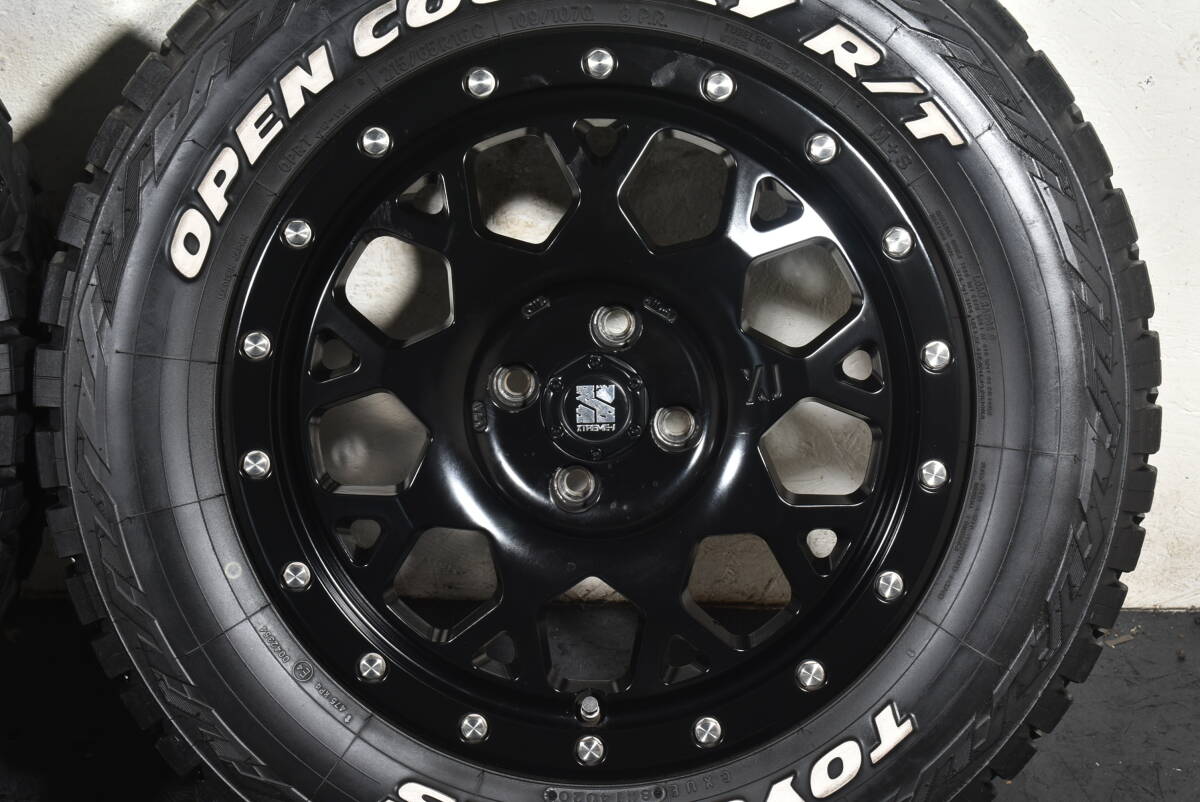 ☆MLJ エクストリームJ XJ04 16インチ☆PCD100 6.5J +38☆TOYO オープンカントリー R/T☆215/65R16☆トヨタ ライズ ダイハツ ロッキー☆_画像3