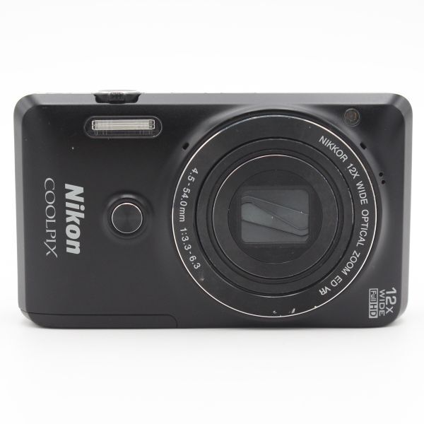 Nikonデジタルカメラ COOLPIX S6900 12倍ズーム 1602萬畫素 リッチブラック S6900BK ?62008