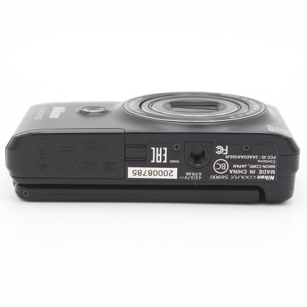 Nikonデジタルカメラ COOLPIX S6900 12倍ズーム 1602萬畫素 リッチブラック S6900BK ?62008