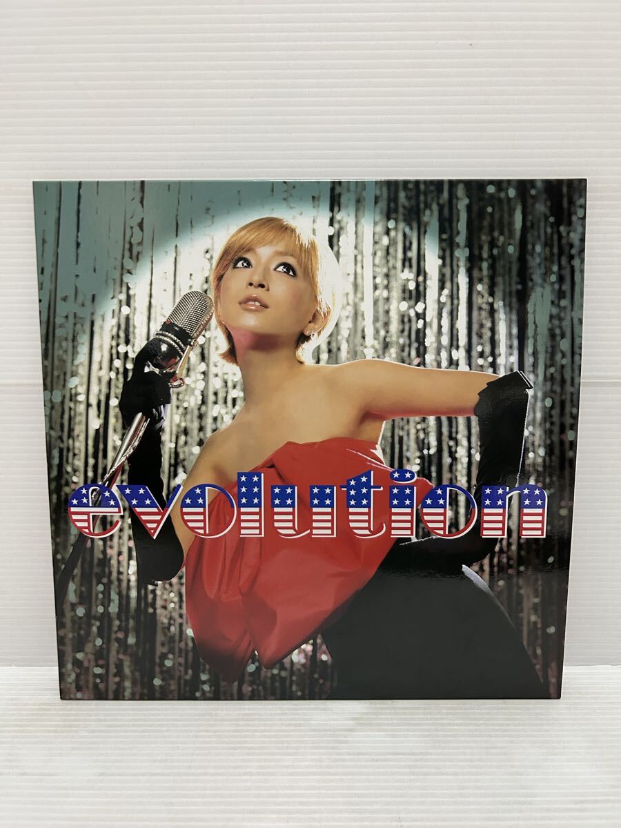 ◇N145◇ LP レコード Ayumi Hamasaki 浜崎あゆみ Evolution エボリューション Rhythm Republic / RR12-88220_画像1