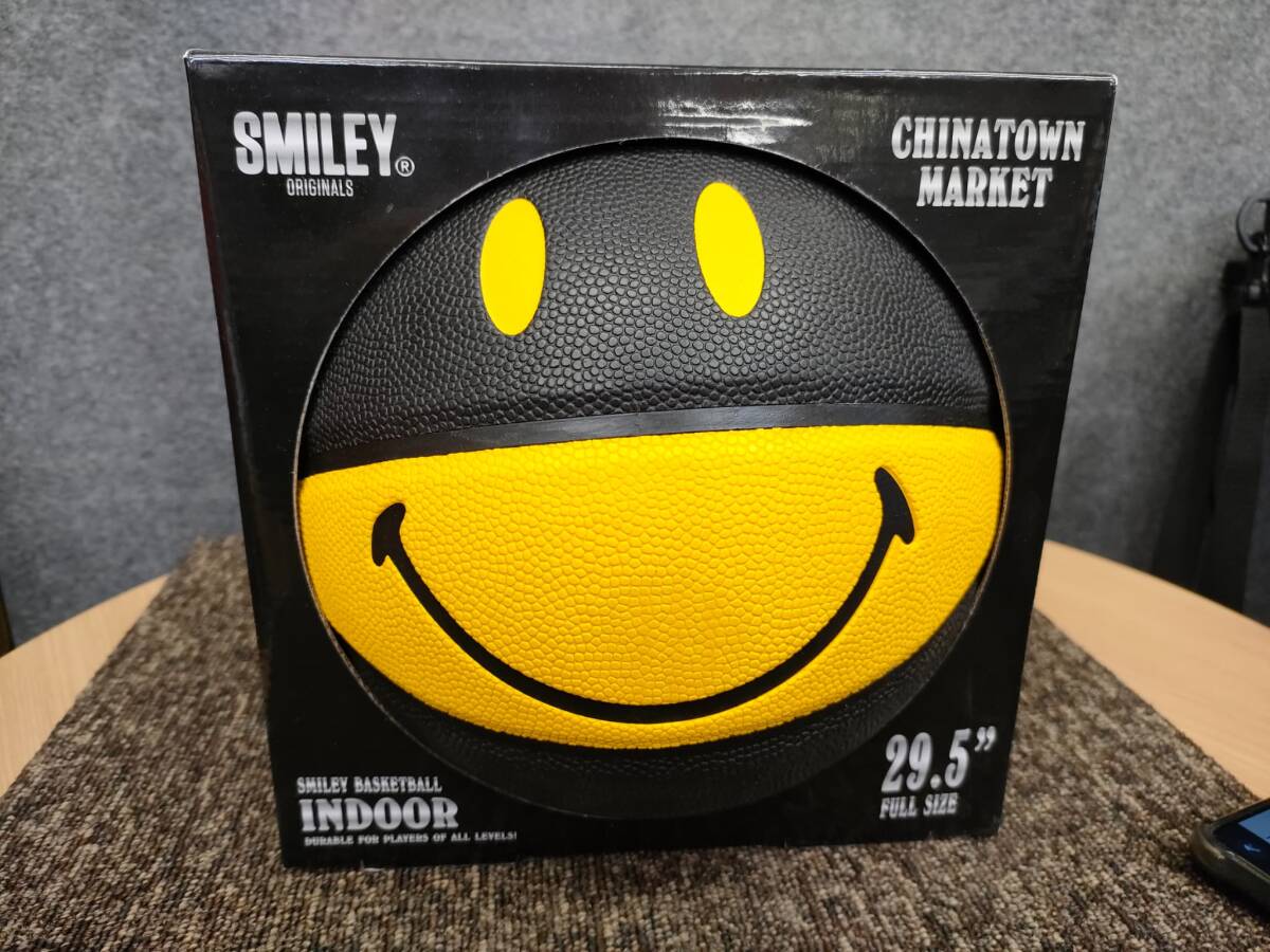 ★スマイルバスケットボール PUソフトレザー バスケットボール 7号 29.5インチ ※複数在庫あり_画像1