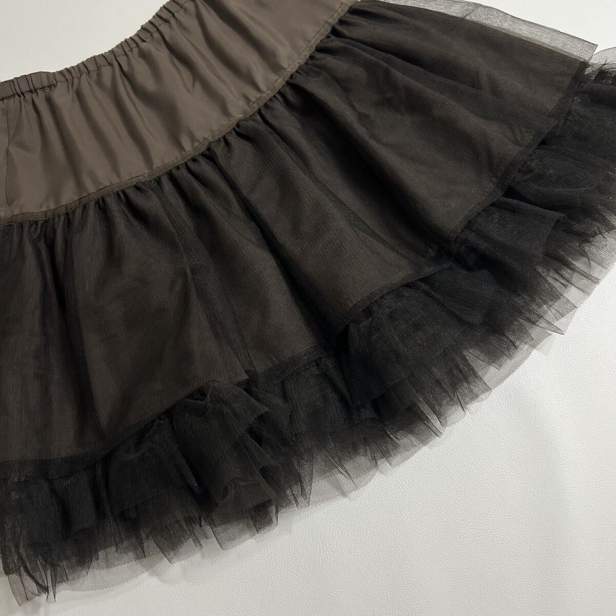  прекрасный товар FOXEY BOUTIQUE Foxey btik flair юбка колени длина юбка кринолин стрейч pechi пальто талия резина сделано в Японии 38