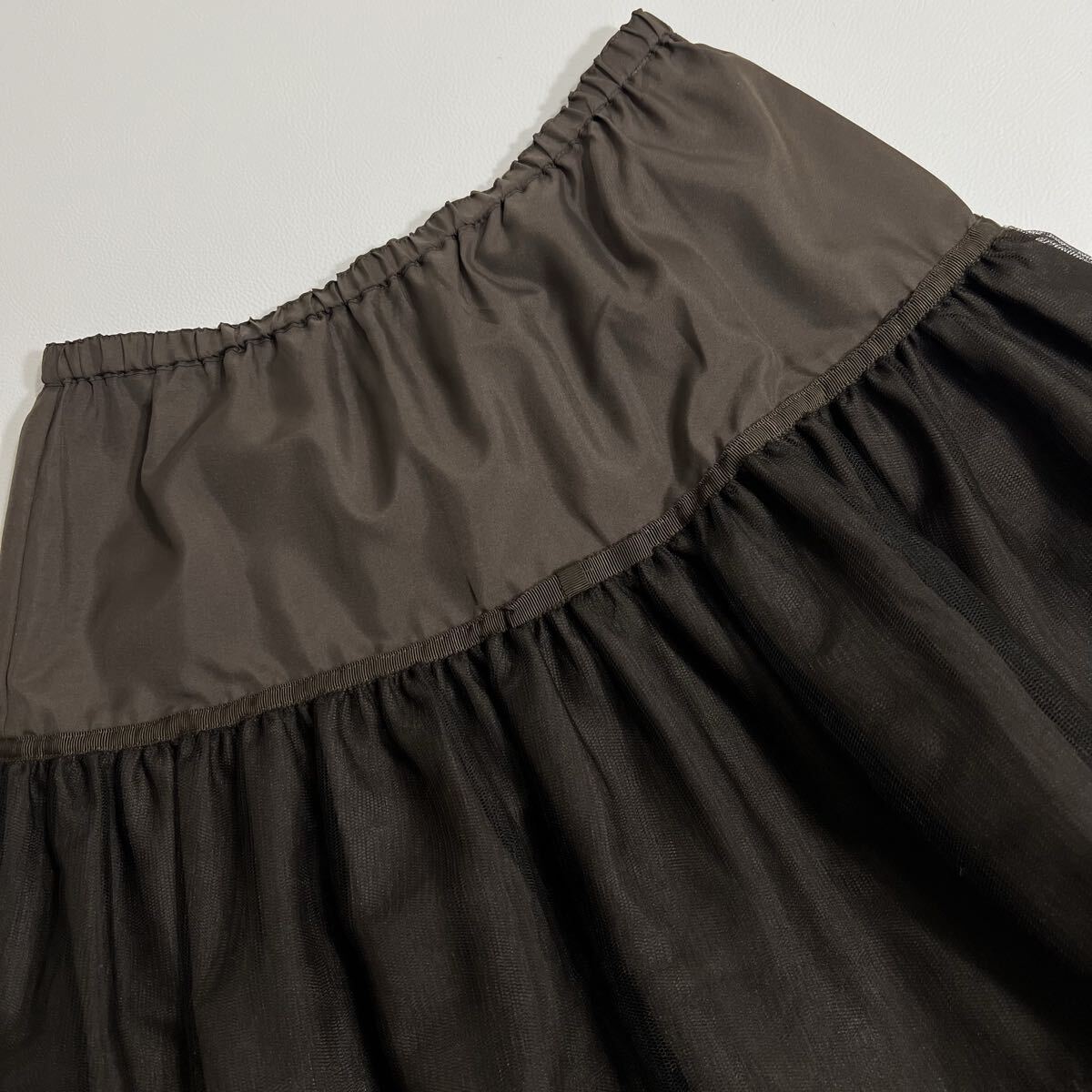  прекрасный товар FOXEY BOUTIQUE Foxey btik flair юбка колени длина юбка кринолин стрейч pechi пальто талия резина сделано в Японии 38