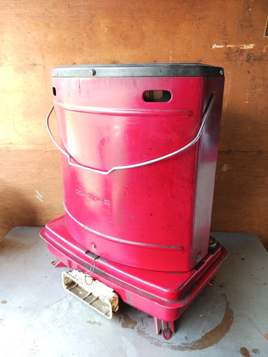 ヴィンテージ CORONA コロナ 石油ストーブ SR-1 インダストリアル 昭和レトロ 当時物 インテリア 赤系_画像3