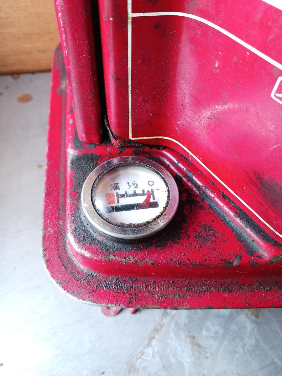 ヴィンテージ CORONA コロナ 石油ストーブ SR-1 インダストリアル 昭和レトロ 当時物 インテリア 赤系_画像9