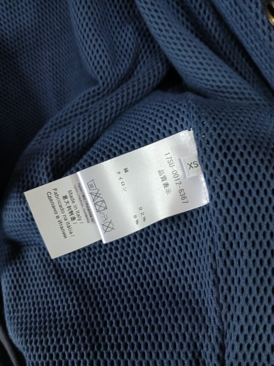 美品 N°21 ヌメロヴェントゥーノ コットン スカジャン ブルゾン 2017SS メンズコレクション XS ブラック系 イタリア製_画像6