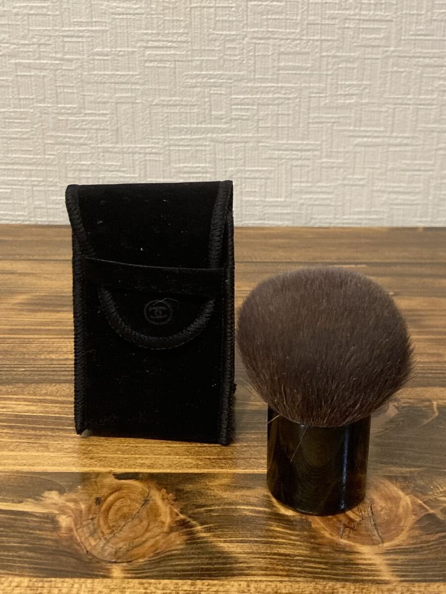 I5H236◆ シャネル CHANEL パウダーブラシ チークブラシ メイクブラシ ブラシ