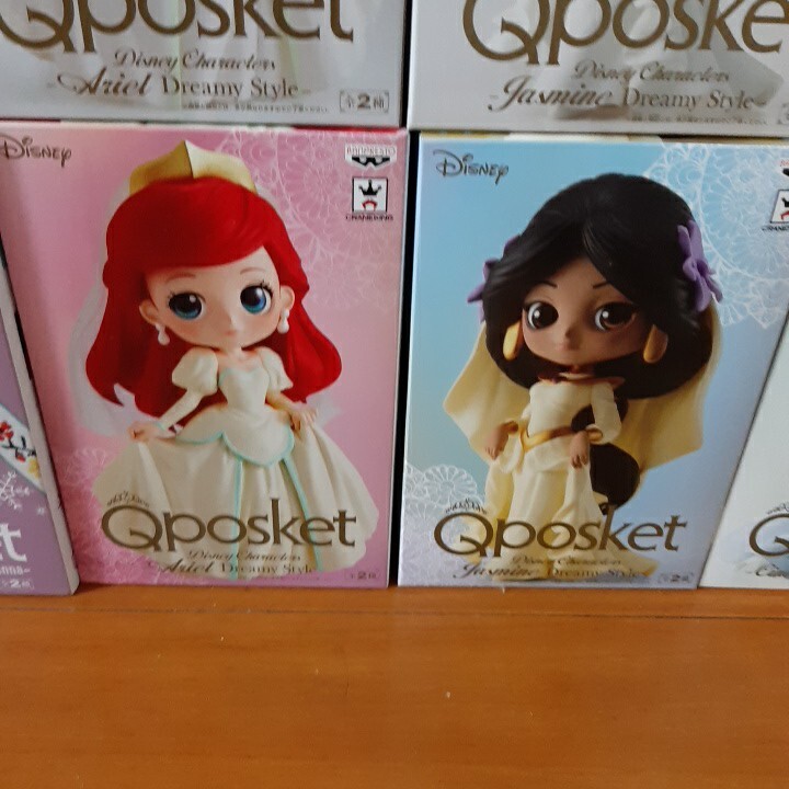 ディズニー Qposket フィギュア シンデレラ アリス ベル