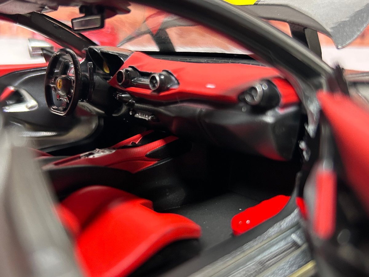 Burago signature 1/18 Ferrari 812 Competizione Grigio coburn Ferrari BBurago миникар 