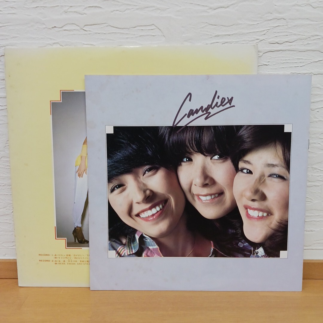 キャンディーズ キャンディーズ 2枚組 LP 【管6】_画像3