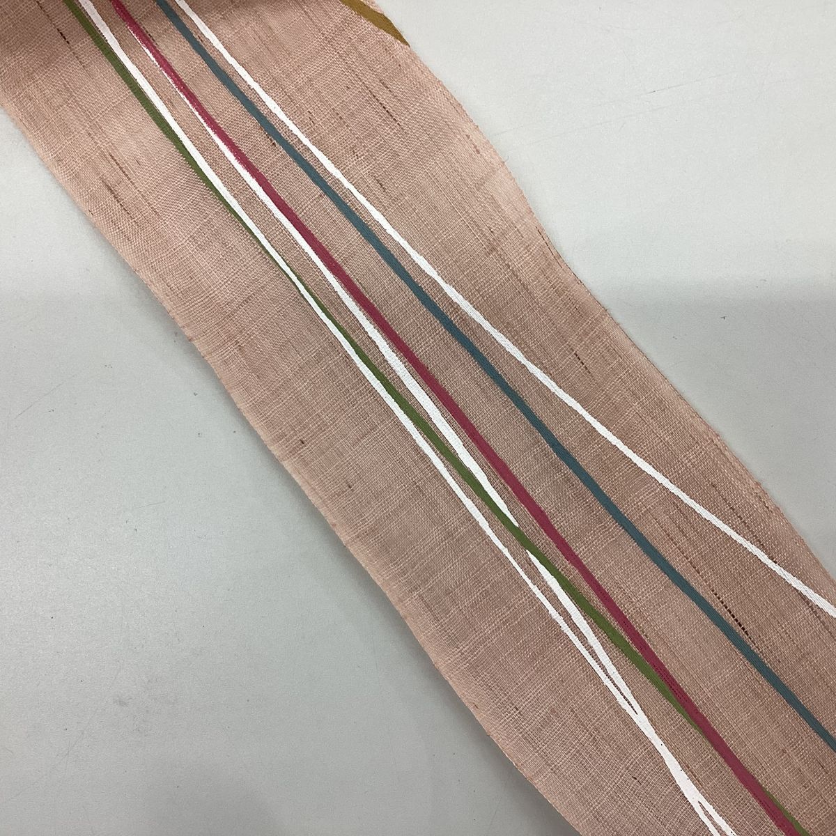 28☆0052 新品 京都洛柿庵 演技飾り 細タペストリー ウサギノタカラブクロ 壁飾り 柱飾り 箱付き ②☆_画像3