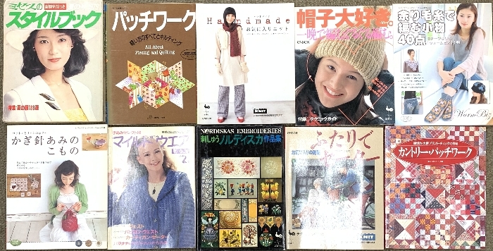 パッチワーク・キルト・手芸関係 まとめて45冊以上 キルトジャパン パッチワークバッグ ふたりでセーター 天使の刺しゅう服 他_画像5
