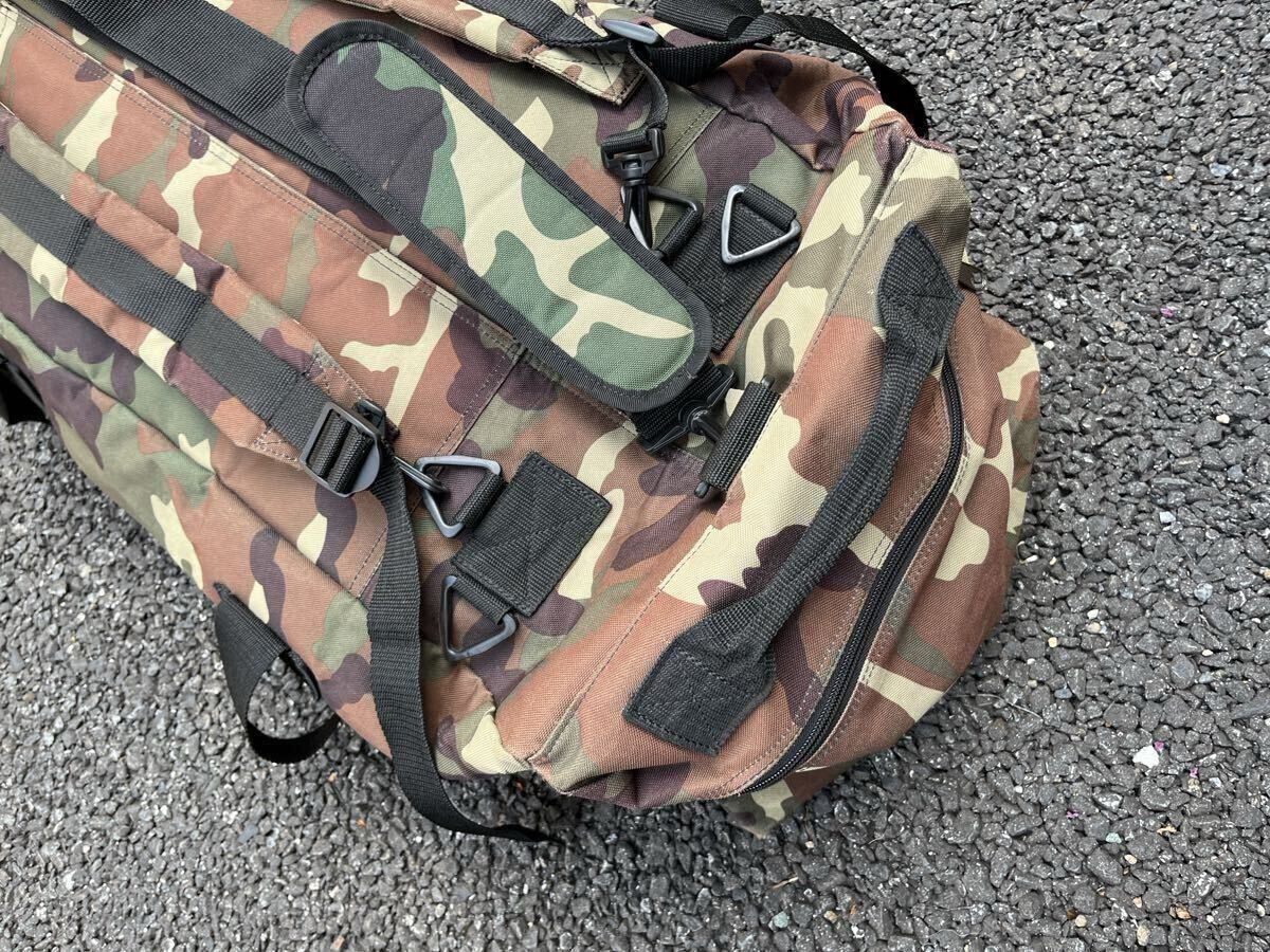  высокая прочность камуфляж большая спортивная сумка 3way очень большой type Boston милитари прекрасный товар 