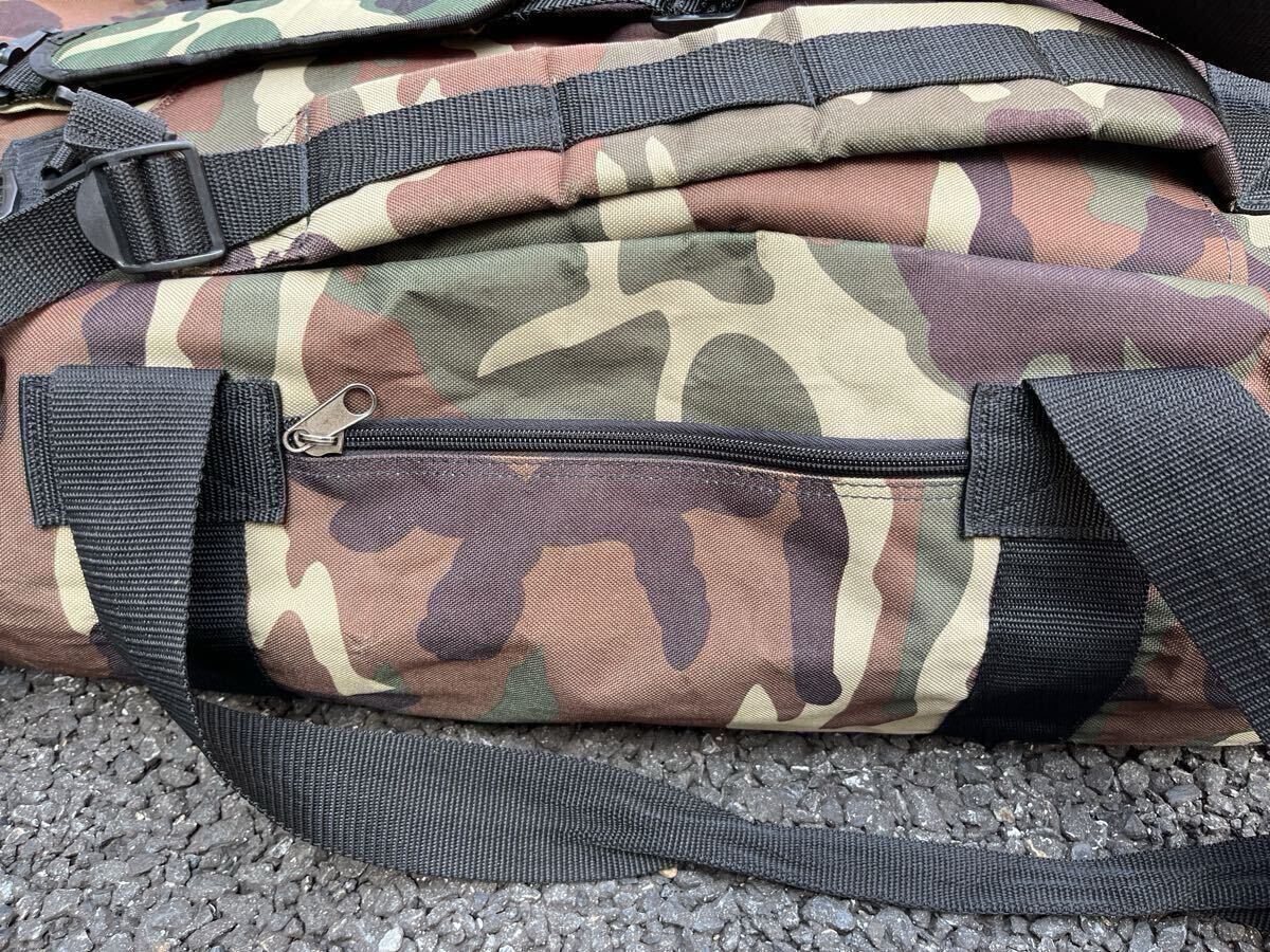  высокая прочность камуфляж большая спортивная сумка 3way очень большой type Boston милитари прекрасный товар 