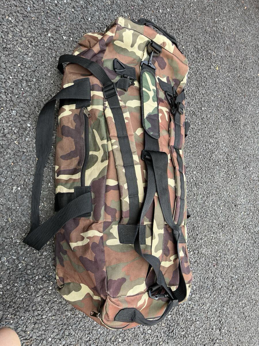  высокая прочность камуфляж большая спортивная сумка 3way очень большой type Boston милитари прекрасный товар 