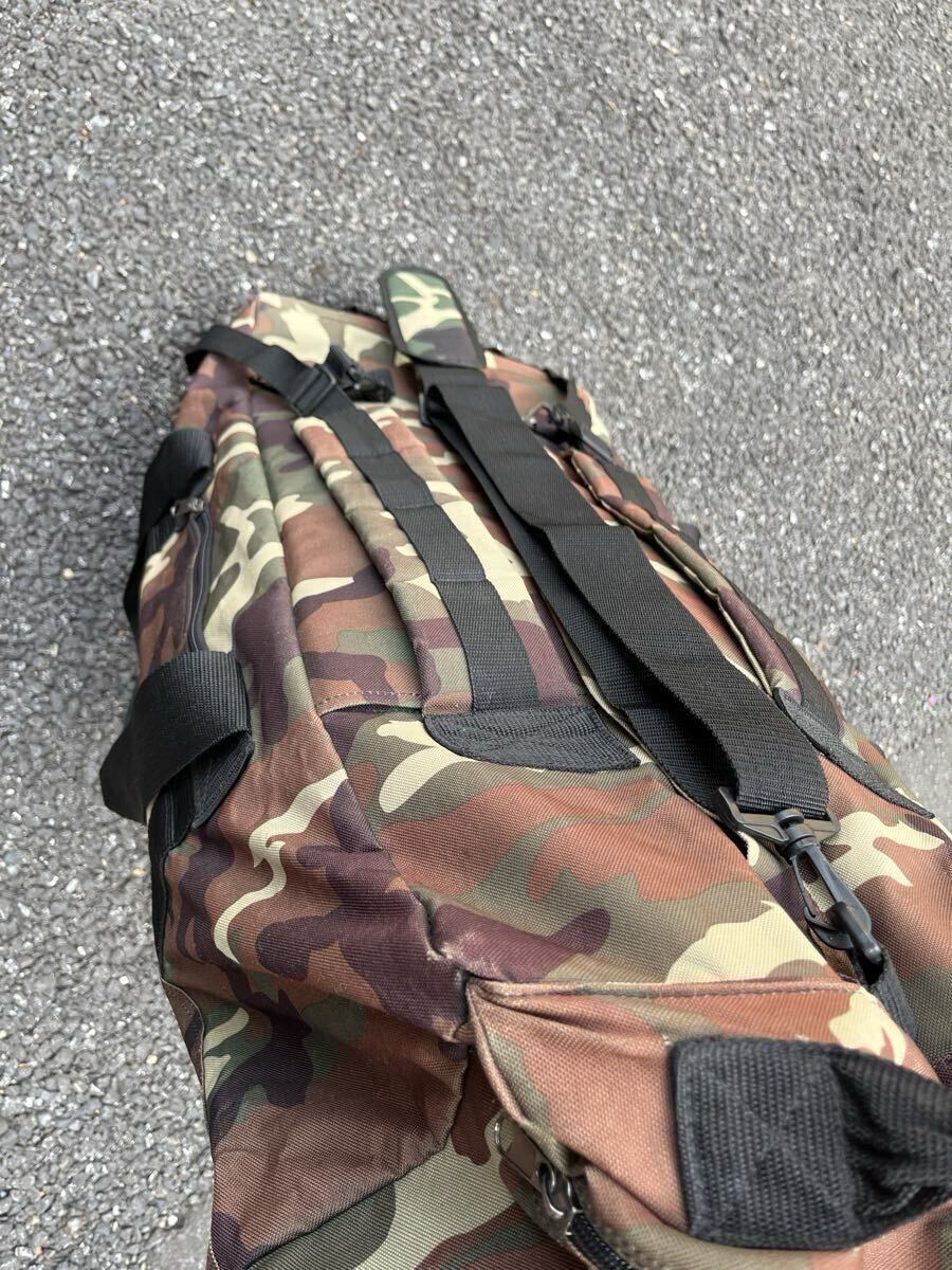  высокая прочность камуфляж большая спортивная сумка 3way очень большой type Boston милитари прекрасный товар 