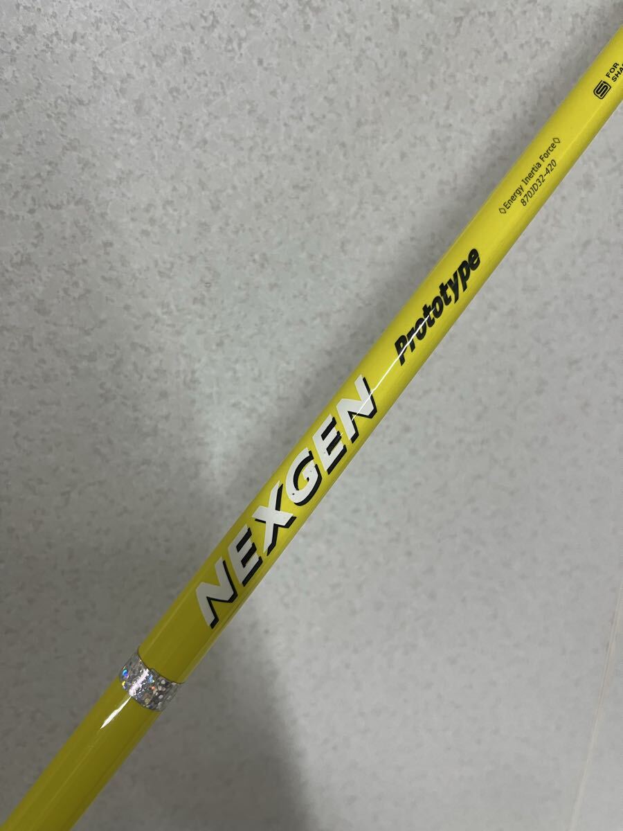 極上美品 キャロウェイ スリーブ付 NEXGEN ネクスジェン EI-F NS210-D イエロー ワンフレックス 1W用 ドライバー用 シャフト 希少 長尺 ネクスジェン NEXGEN E.I.F キャロウェイスリーブ付