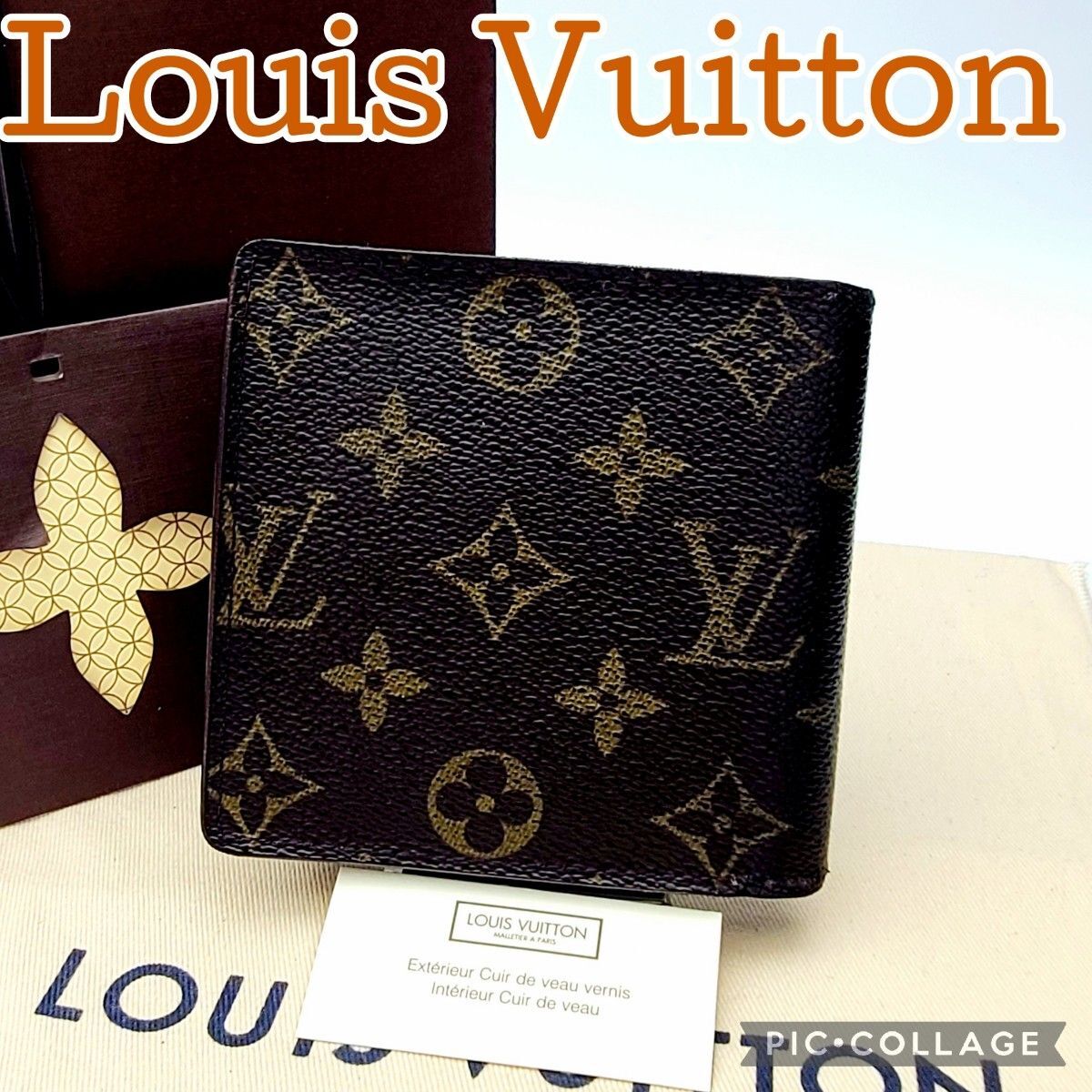 ✨️超極美品級✨️ルイヴィトン マルコ 二つ折り財布 ポルトフォイユ モノグラム 2025年最新】LOUIS VUITTON 二つ折り財布の人気アイテム - メルカリ