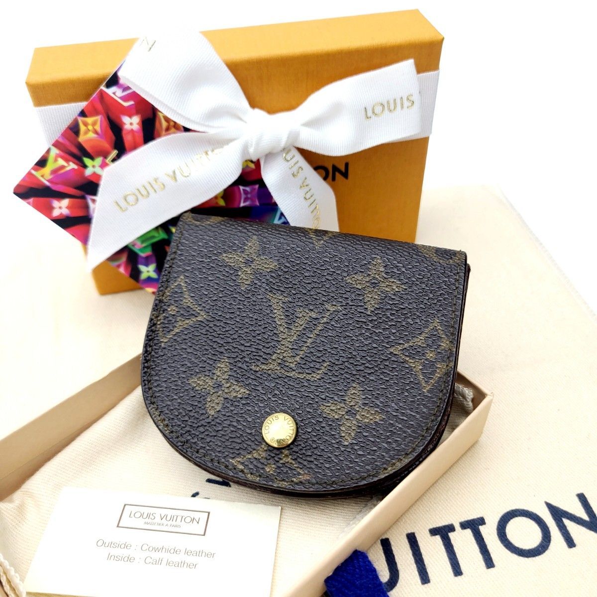 ルイヴィトン モノグラム ポルトモネ グゼ コインケース M61970 楽天市場】ルイ・ヴィトン・モノグラム LOUIS VUITTON