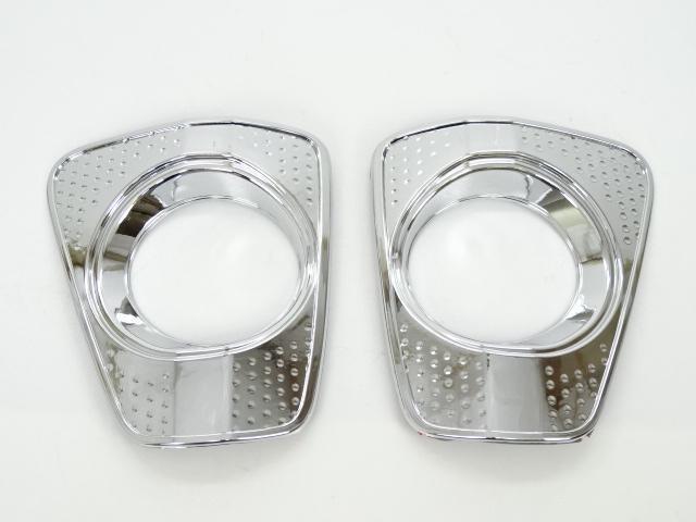 クロームメッキ フォグライト フォグランプ カバー パネル　ガーニッシュ　 トヨタ　ノア NOAH　70系 75系 後期　_画像1