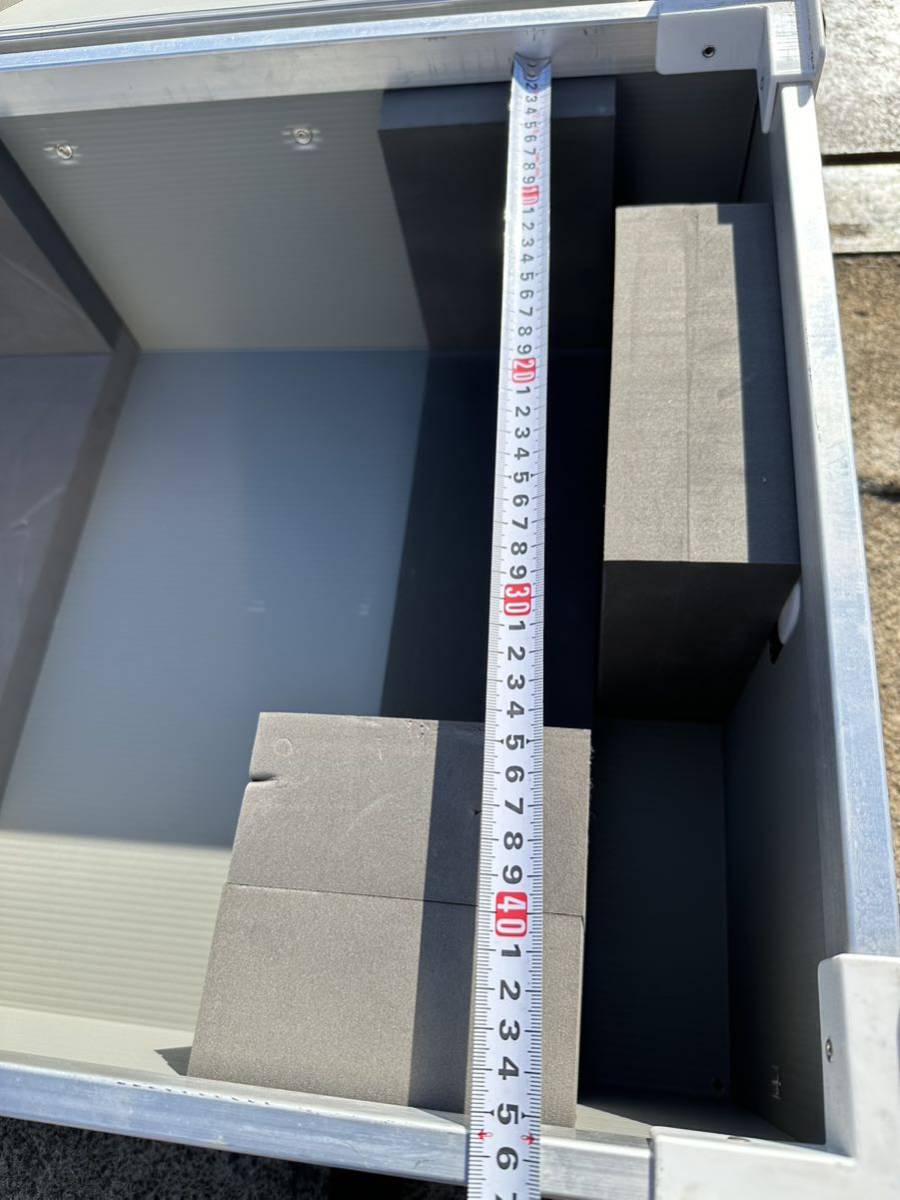 「2F」　積み重ね可能なプラ段ケース　精密機器輸送用ケース 外寸サイズ:95.5x48.5x25cm_画像7