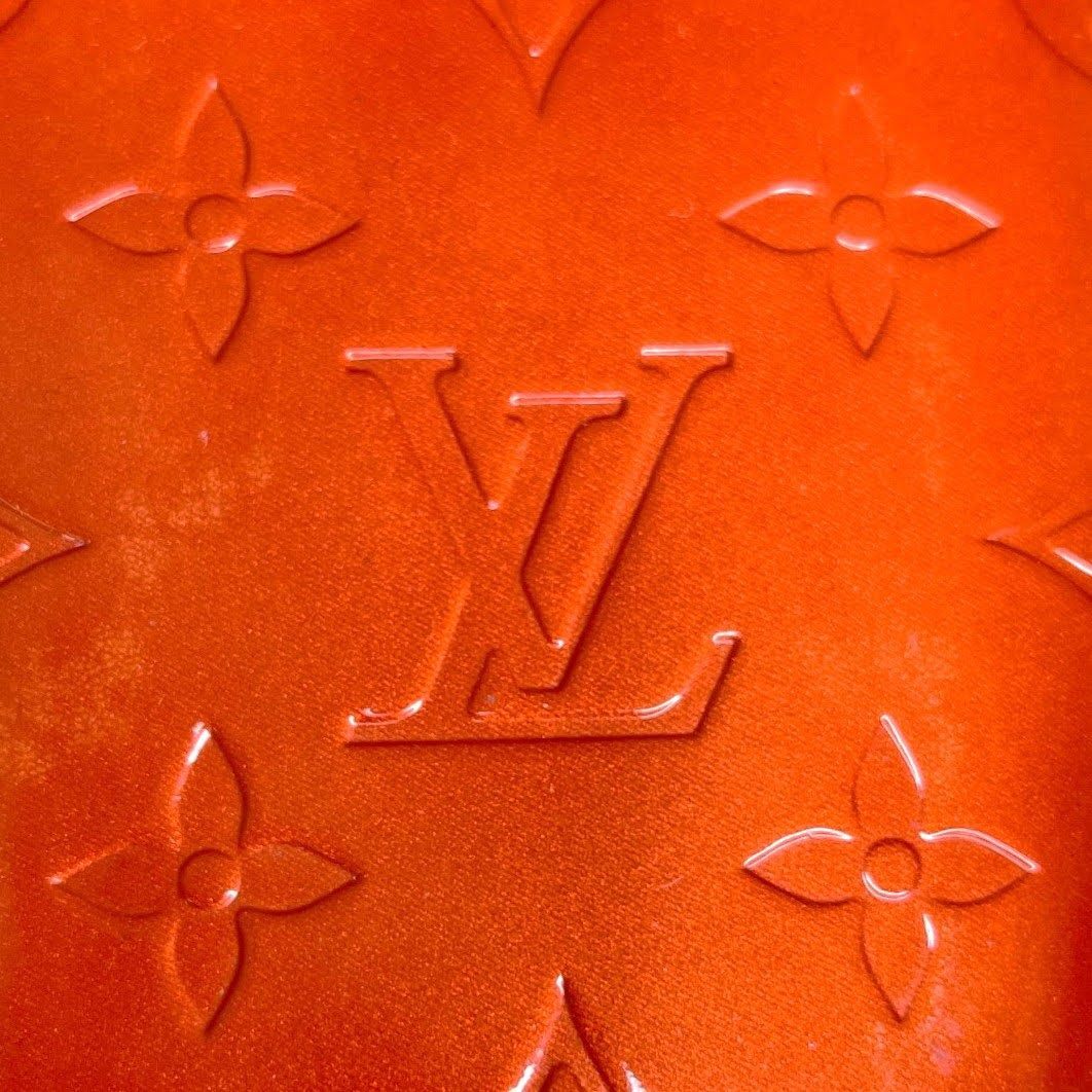 ☆中古品☆LOUIS VUITTON M91094 ヴェルニ トンプソンストリート ショルダーバッグ オレンジ 不良箇所有 （SM11208）