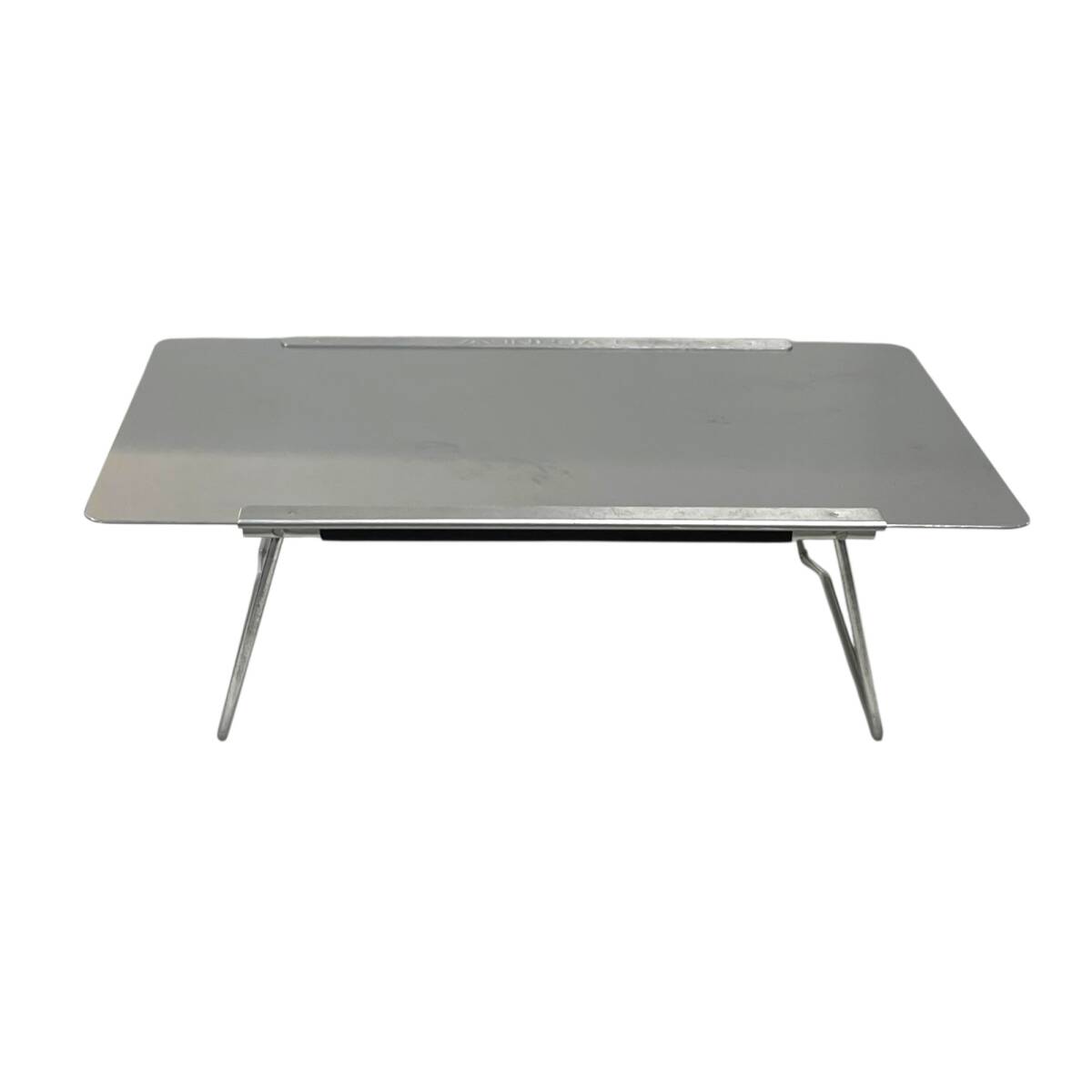 ◆中古品◆EVERNEW エバニュ－ Alu Table アルミテーブル アウトドア用品 キャンプ 天板 A4サイズ Q96809NI
