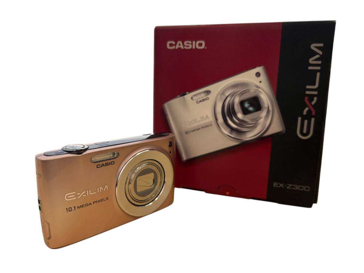 【動作確認済み】 CASIO カシオ EX-Z300 デジカメ ピンク 未使用】CASIO EXILIM EX-Z300 ピンク エクシリム コンパクト