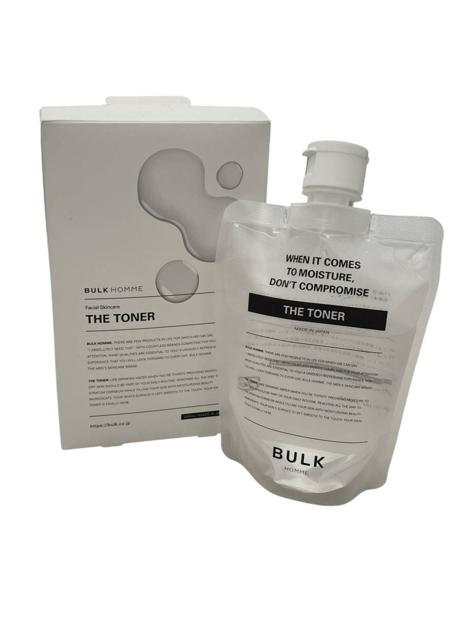 【中古品】バルクオム THE TONER ザ トナー 化粧水 200ml メンズ スキンケア BULK HOMME STG3751_画像1