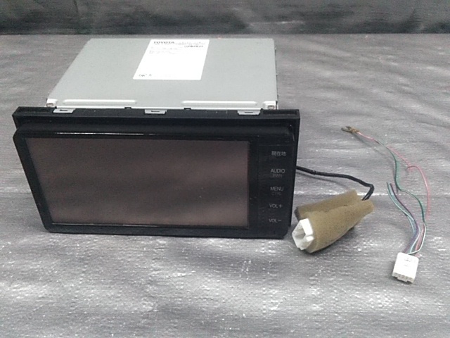 トヨタ純正 NSZT-W64 (08545-00W51) 2018年地図データ DVD CD SD Bluetooth フルセグ (N25142)_画像2