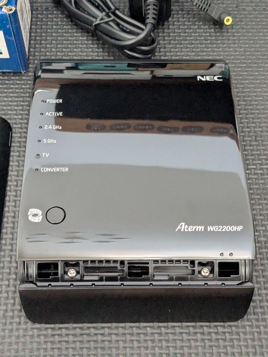 0708u3011 NEC Aterm 無線LAN親機 WiFiルーター WG2200HP PA-WG2200HP_画像2