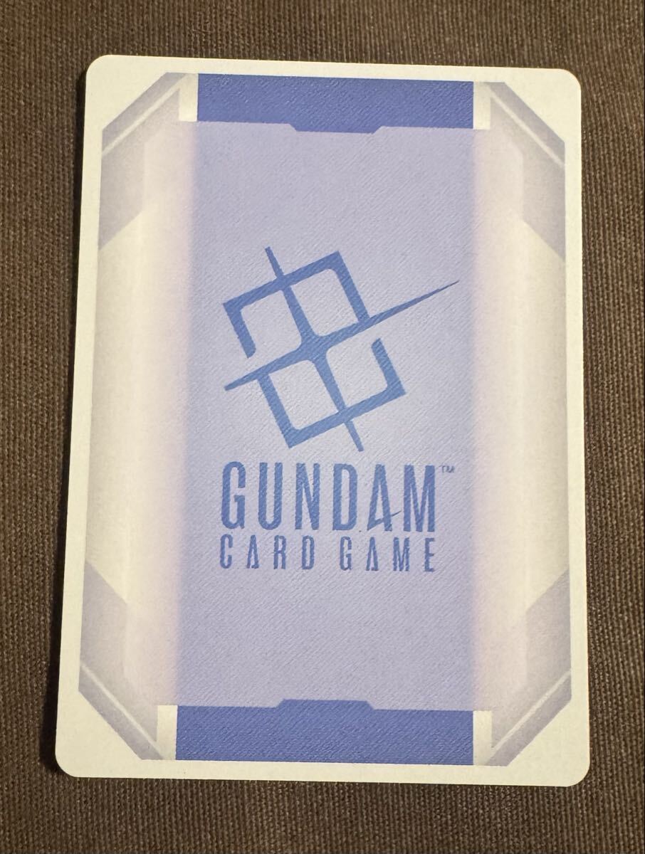 ガンダムカードゲーム 勝利と敗北の軌跡 C(GD01-109)緑 Lv.5 1COST Newtype Rising 1枚(在庫9枚)_画像2