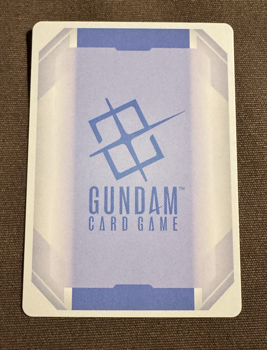 ガンダムカードゲーム 迎撃命令 R（GD01-099）青 Lv.4 2COST Newtype Rising 1枚_画像2