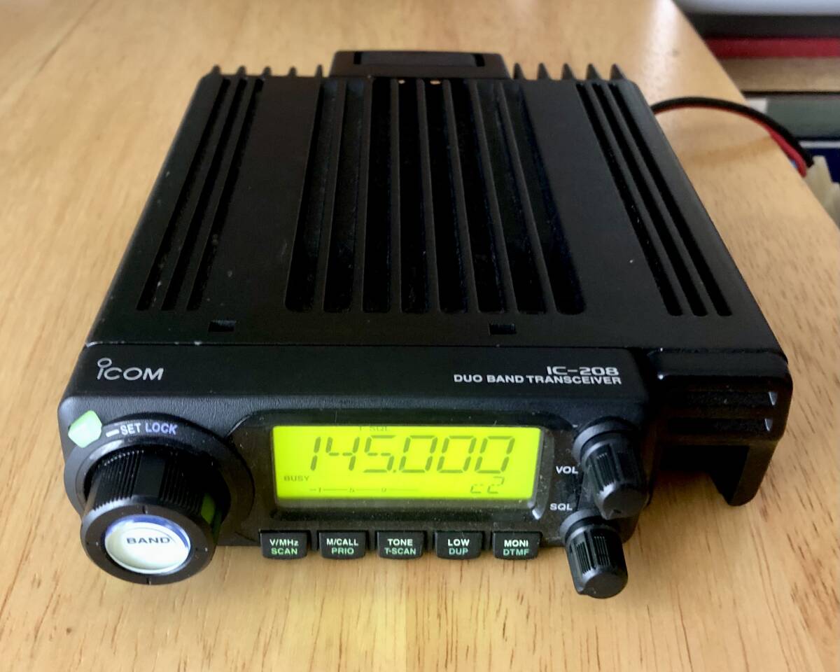 早い者勝ち‼️★ICOM IC-208 144/430 デュオ美品‼️フルセット icom IC-208 144/430 完動中古 アイコム(モービル)|売買された