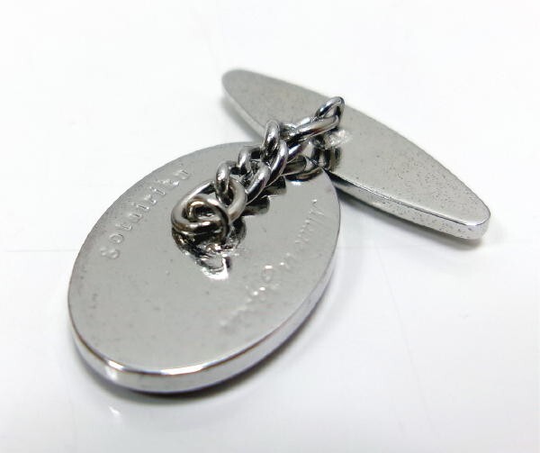 新品★五大陸 gotairiku★チェーン式 カフス★七宝 丹銅 日本製_画像4