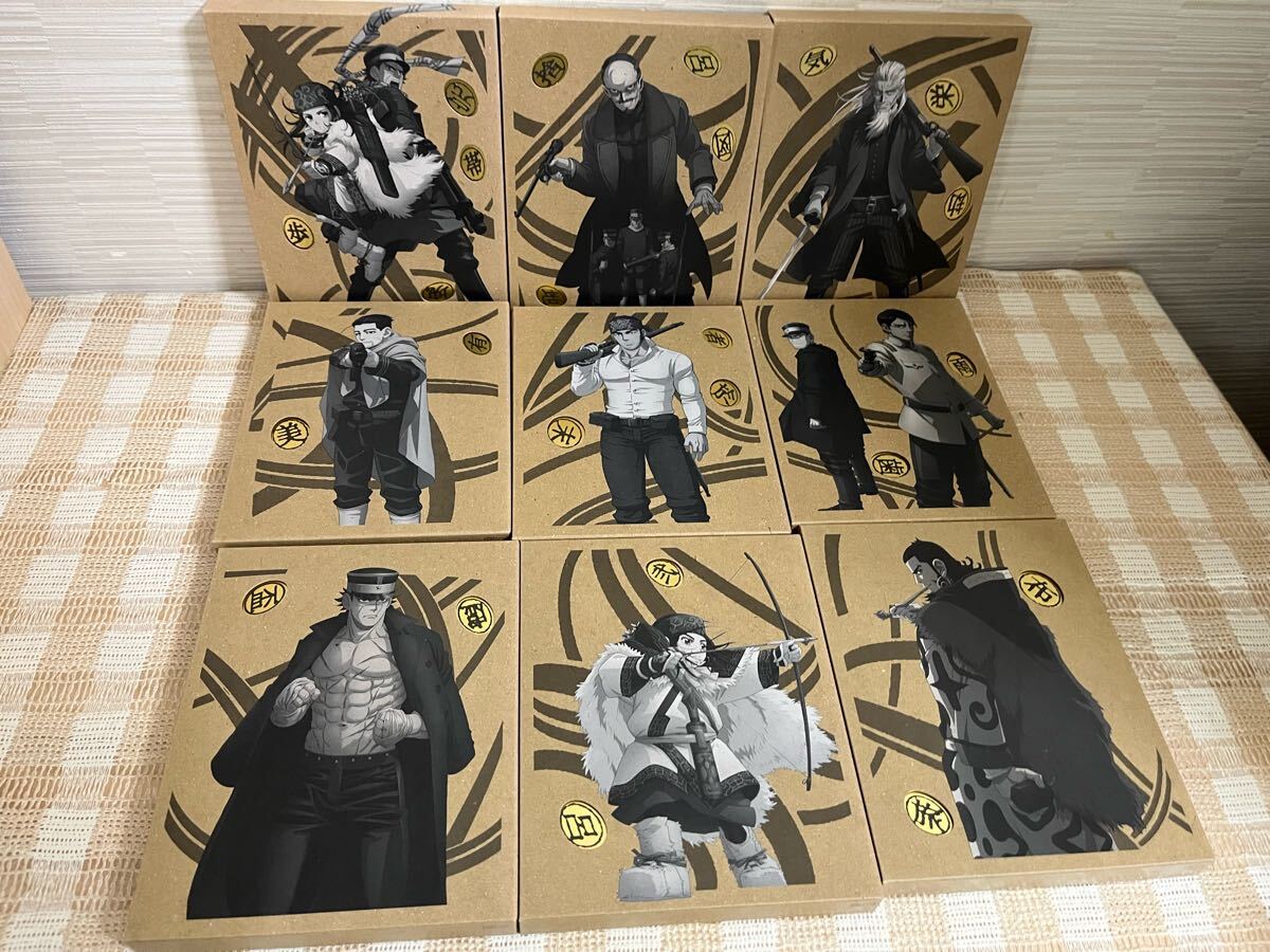 ゴールデンカムイ 　DVD　９巻セット ゴールデンカムイ 1〜3期全9巻セット Blu-ray 即決 送料無料