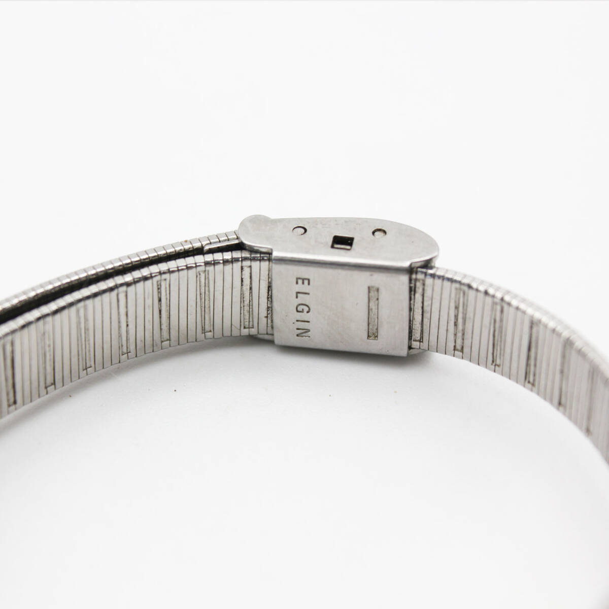 W250816-31 ELGIN Elgin женские наручные часы механический завод Junk циферблат серебряный квадратное