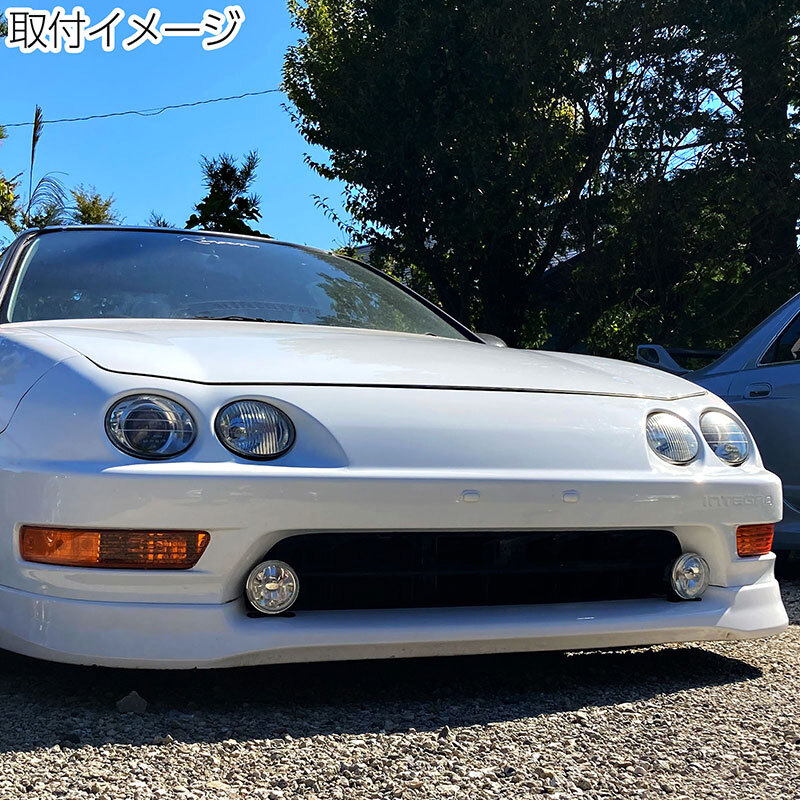 フォグランプ 左右セット 汎用 丸型 クリア ガラスレンズ DLAA LA2040 Φ85×68mm_画像5