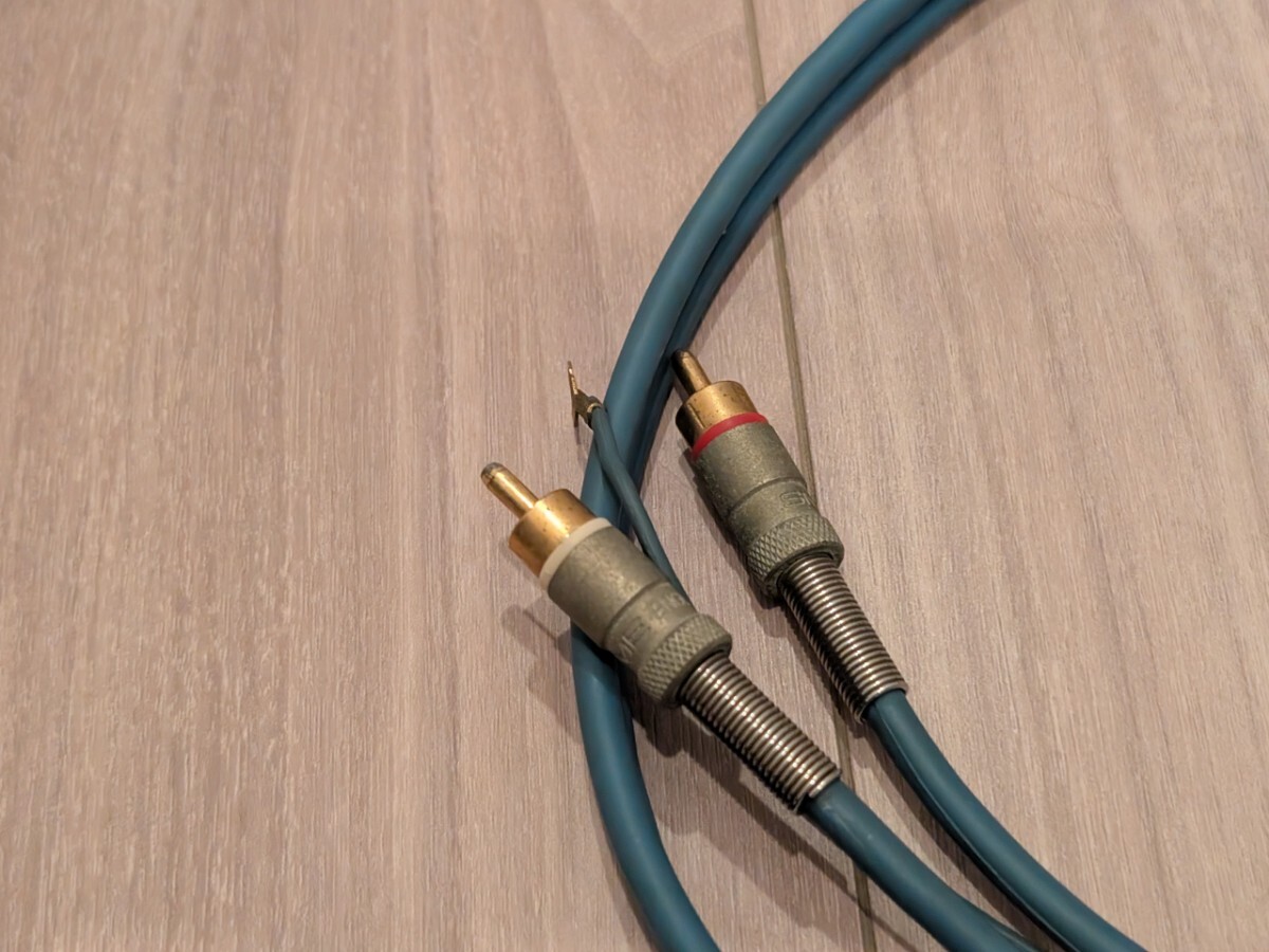 sme 1.0m フォノケーブル　中古　動作OK フォノコード rca to rca_画像2