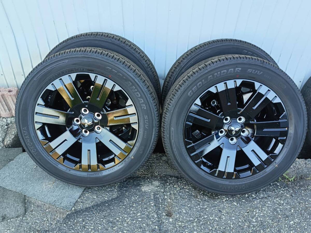 新型デリカ　D5　225/55R18　新車外し　ヨコハマ ジオランダー_画像1