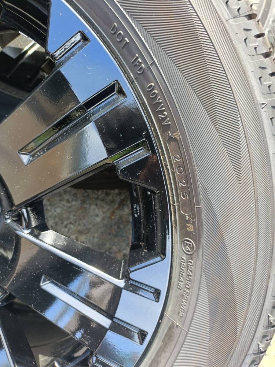 新型デリカ　D5　225/55R18　新車外し　ヨコハマ ジオランダー_画像3