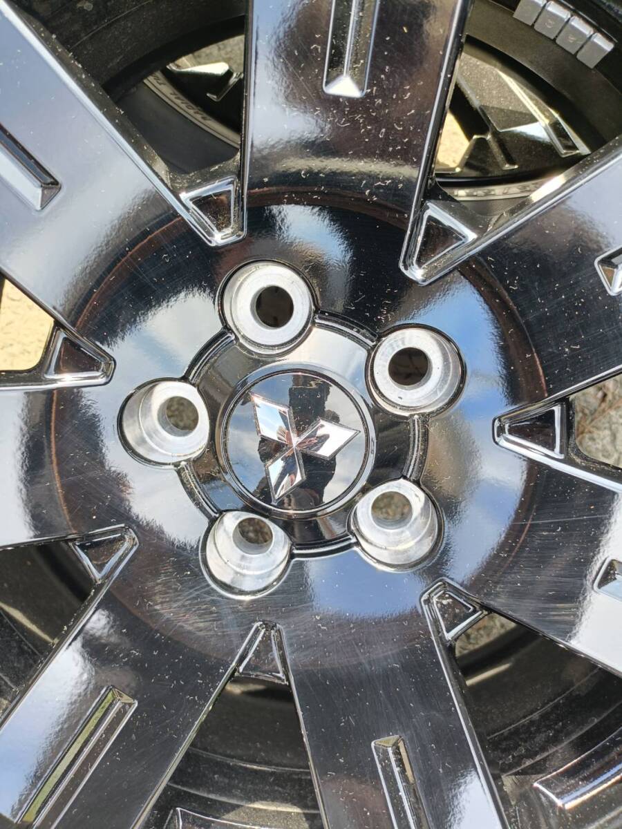 新型デリカ　D5　225/55R18　新車外し　ヨコハマ ジオランダー_画像5