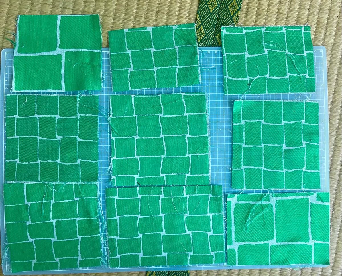 ミナペルホネンハギレ大きめ_画像1