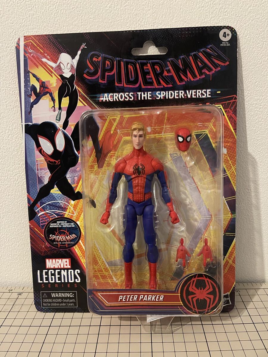 新品未開封品 マーベルレジェンド スパイダーマン：アクロス・ザ・スパイダーバース ピーター・パーカー / スパイダーマンmarvellegends_画像1