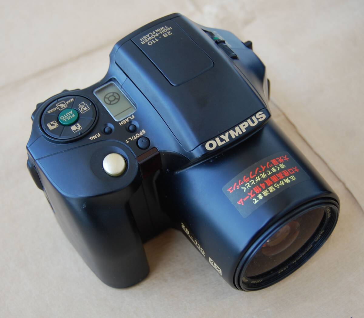 【即決】希少な状態良好フィルムカメラ OLYMPUS L-10 Super 大望遠キット テレコン＆ソフトケース付／外箱アリ 80サイズ発送_画像3