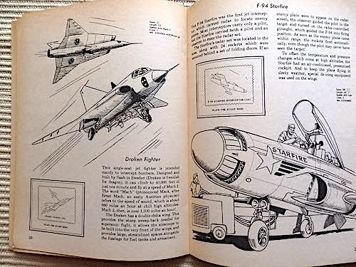 米国雑誌★AIRPLANE STAMPS★カラーピクチャースタンプ60点付き★飛行機★解説文に沿ってスタンプを貼っていく本★1978年_画像6