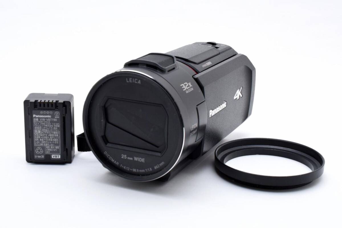 ジャンク品】Panasonic パナソニック HC-VX2MS デジタル4Kビデオ