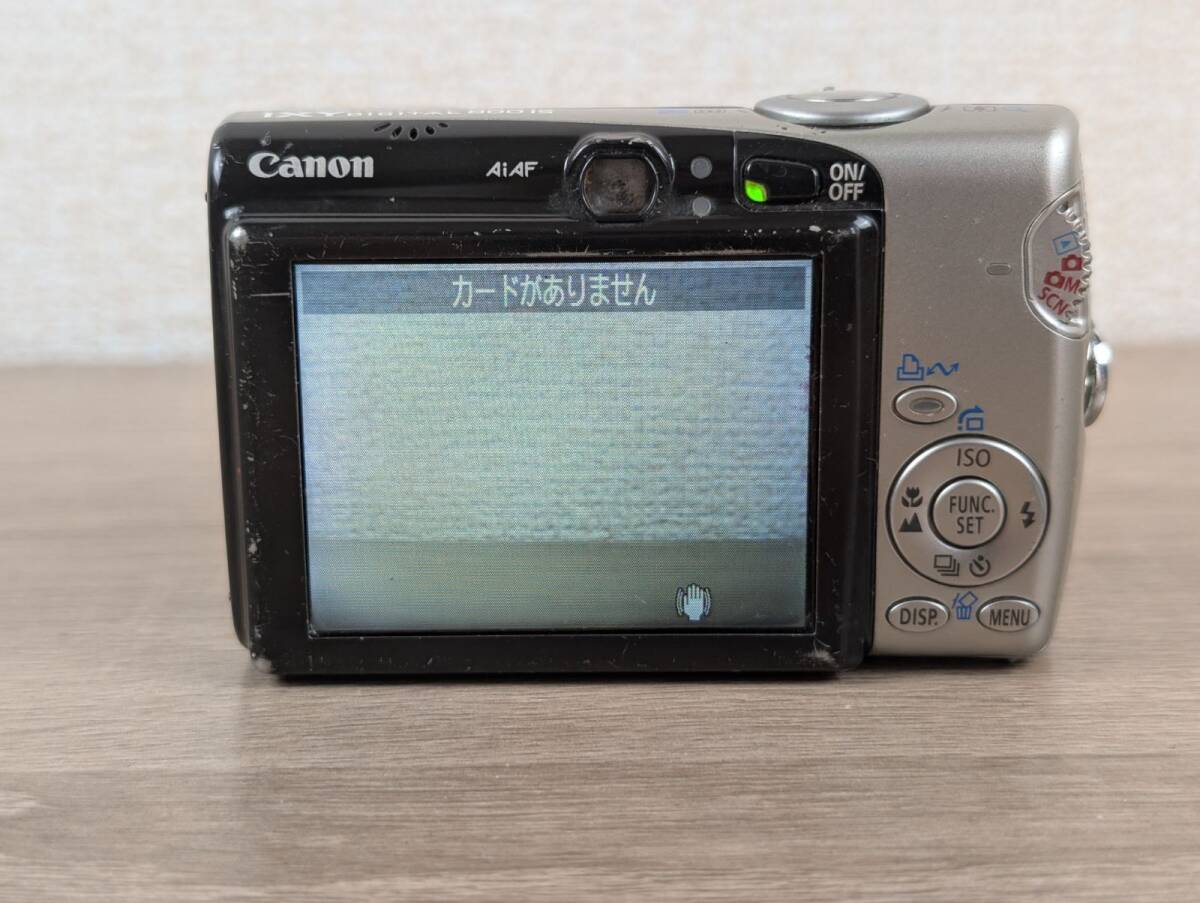 動作良好・手ブレ補正付き】Canon IXY DIGITAL 800 IS シルバー