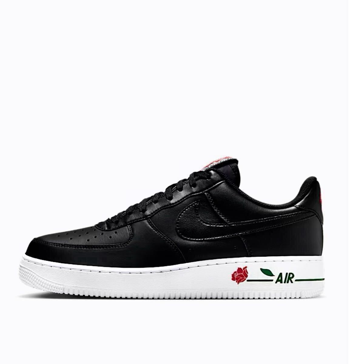☆送料込■新品25.5cm■ナイキ エア フォース 1 07 LX ブラック/ホワイト/ユニバーシティレッド NIKE 【定価.19800円】HAVE A NIKE DAY_画像9
