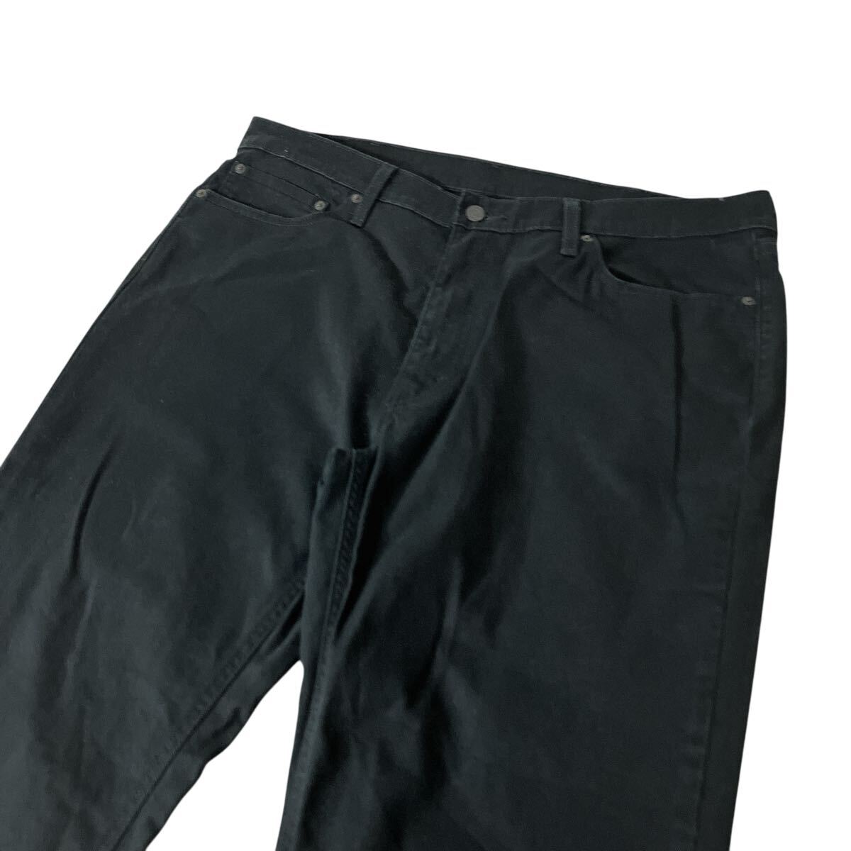 Levi's リーバイス 541 00s ブラックデニム 色褪せフェード デニム 黒ブラック ジーンズ デニムパンツ ジーパン W38 L32 ジップフライ古着_画像4